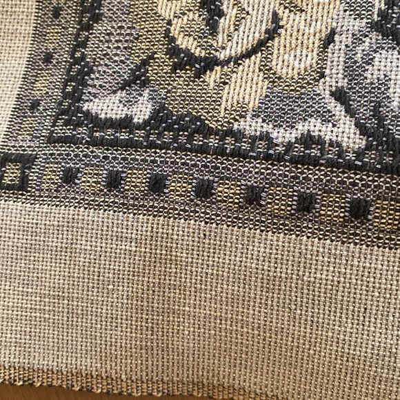 VTG Tapestry Tablecloth 58”x68” - Picture 9 of 12